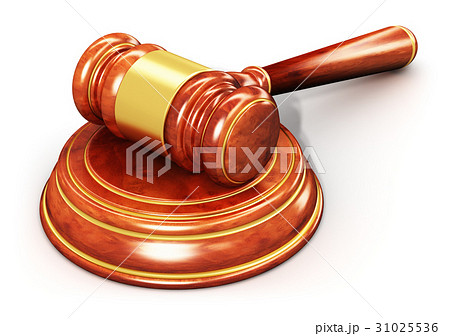 Wooden gavel 31025536