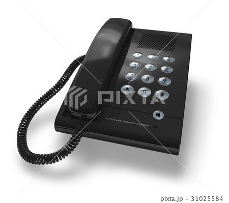 Black office phone 31025584