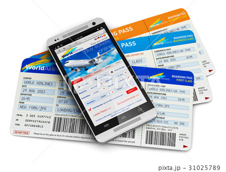 Buying air tickets online 31025789