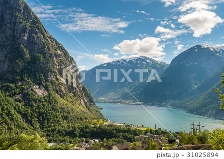 Norway Odda town Norway Odda town 31025894