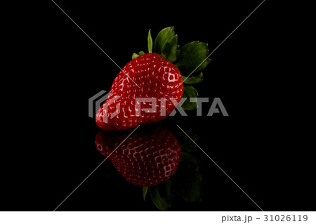 Red ripe strawberry fruits 31026119