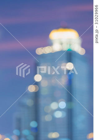 Night city blurred building light night view 31029966