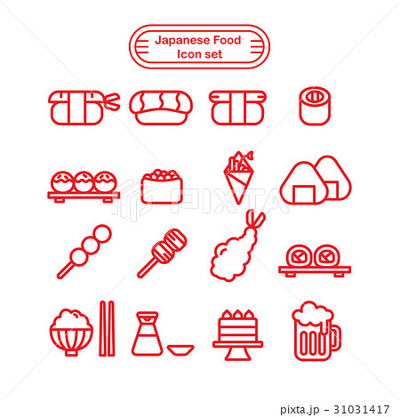 Japanese food icon 31031417
