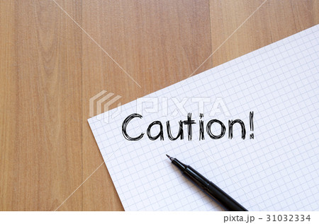 Caution write on notebook 31032334