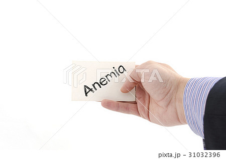 Anemia text concept 31032396