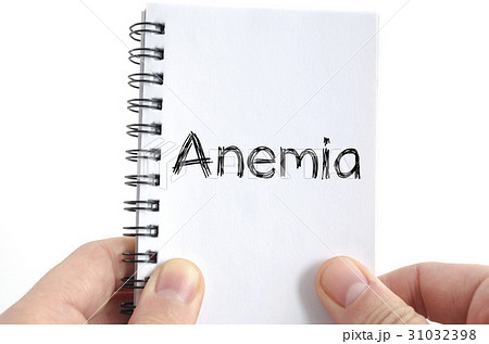 Anemia text concept 31032398