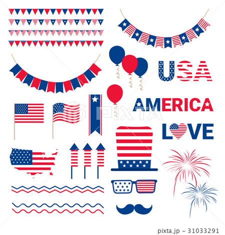 United States Flag Independence Day Holiday 4 July 31033291