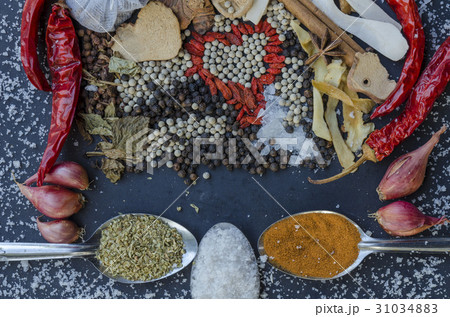 Spices and herbs 31034883