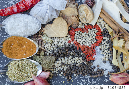 Spices and herbs Spices and herbs 31034885