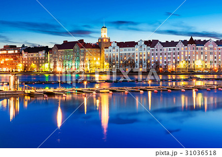 Evening scenery of Helsinki, Finland 31036518