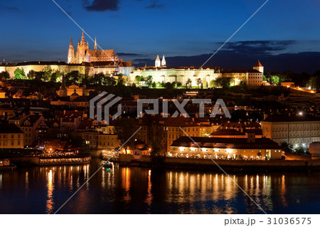 Night Prague panorama Night Prague panorama 31036575