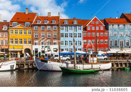 Color buildings of Nyhavn in Copehnagen, Denmark 31036605