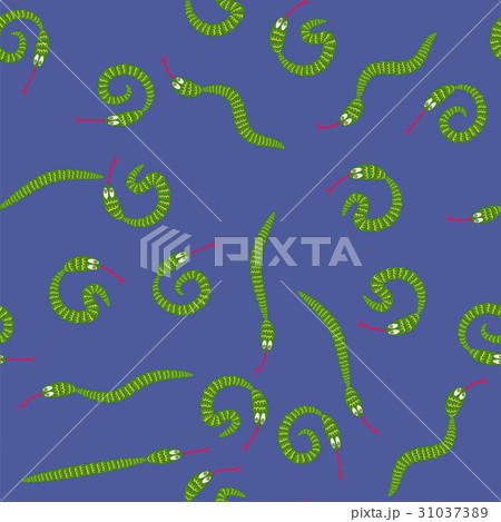 Green Snake Seamless Background 31037389