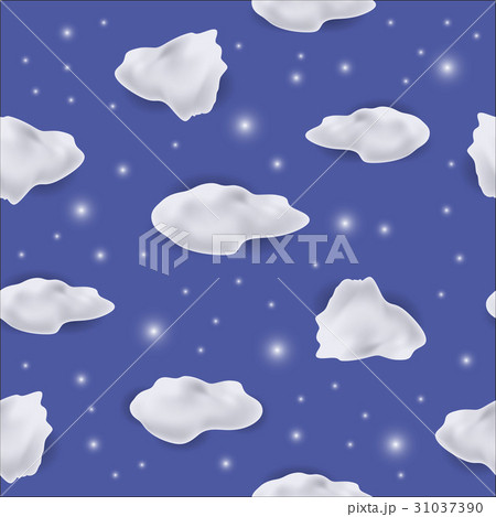 White Cloud Seamless Pattern White Cloud Seamless Pattern 31037390