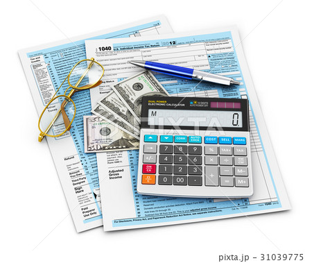 Filling of 1040 Tax form 31039775