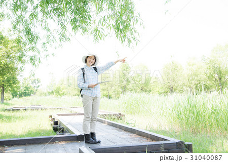 ハイキング　旅行 31040087