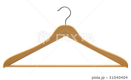 Coat hanger isolated on white 31040404