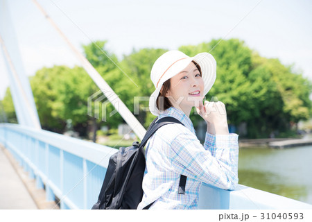 ハイキング　旅行 31040593