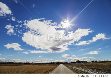 雲と太陽と道 31041188