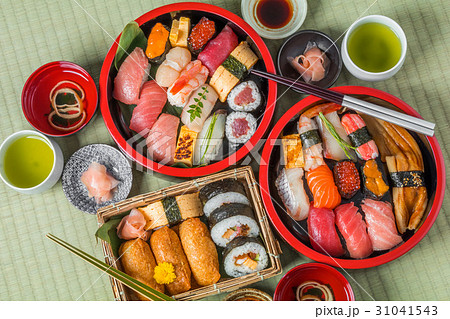 江戸前寿司 Real Sushi Of Tokyo Styleの写真素材 江戸前寿司 Real Sushi Of Tokyo Styleの写真素材