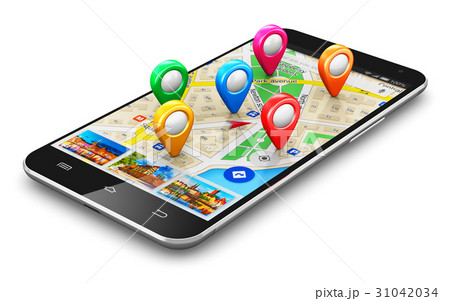 GPS navigation concept GPS navigation concept 31042034