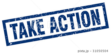 square grunge blue take action stamp square grunge blue take action stamp 31050504