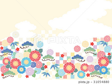 背景素材-和柄イメージ7 背景素材-和柄イメージ7 31054880