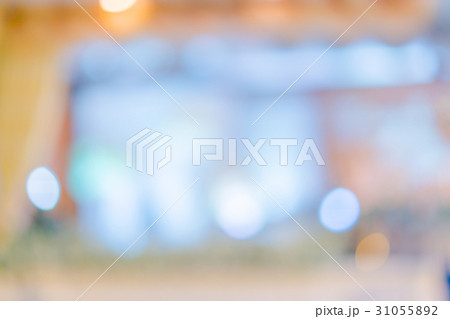 Abstract blur of wedding party in large hall . 31055892