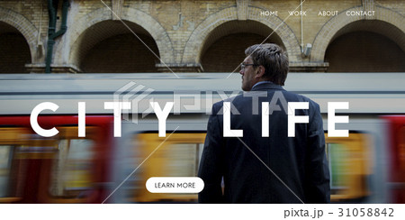 City Life Simple Modern Living Icon 31058842