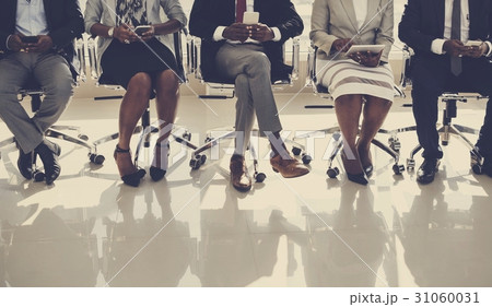 Diverse Business People Use Digital Devices 31060031