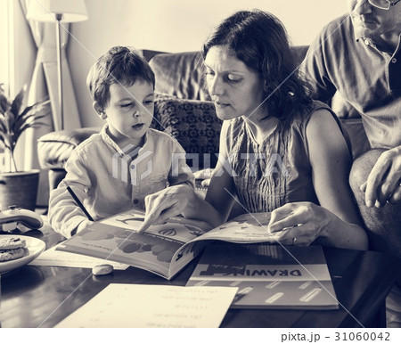 Parent is spenting time with their son. 31060042