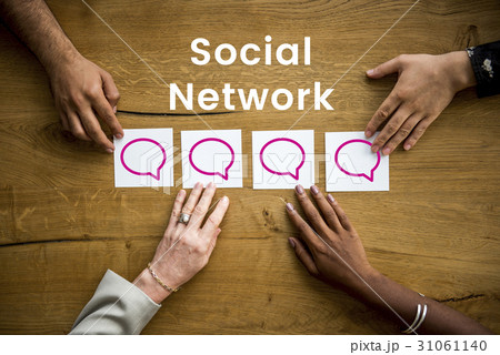Stay Connected Social Connection Concept Stay Connected Social Connection Concept 31061140