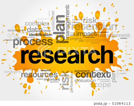 Research word cloud collage 31064113