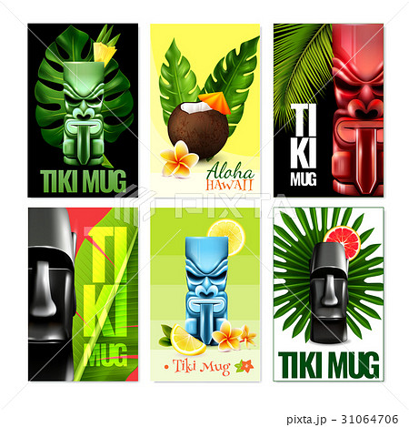 Hawaiian Cards Set 31064706