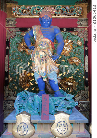 日光山輪王寺　大猷院　夜叉門の烏摩勒伽 31065413