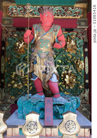 日光山輪王寺　大猷院　夜叉門の毘陀羅 31065416