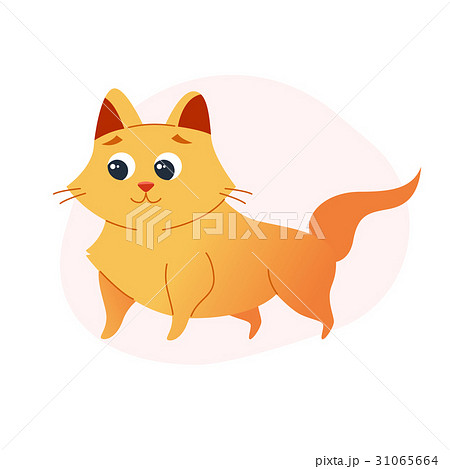 Cat - modern vector flat illustration. 31065664