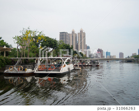 台湾　高雄市　愛河　愛の船 31066263