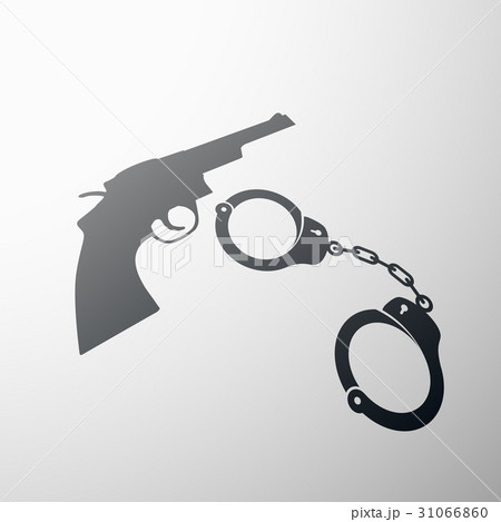 handcuffs. Stock illustration. 31066860
