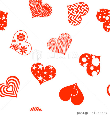 Set of hearts. Stock illustration. Set of hearts. Stock illustration. 31068625