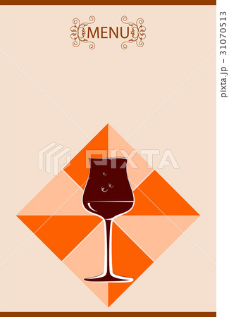 Wine Menu Card Design Template 31070513