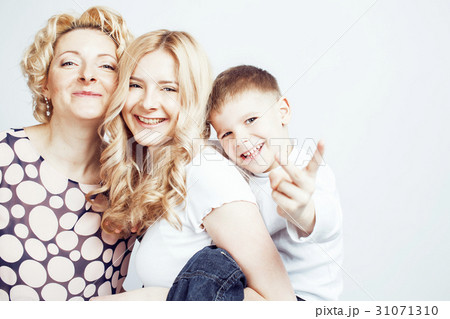 happy smiling family together posing cheerful on happy smiling family together posing cheerful on 31071310