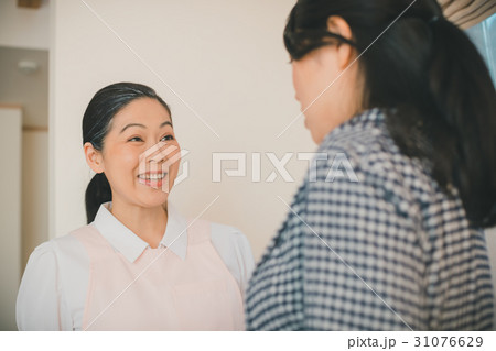 woman during pregnancy or shortly after childbirth 31076629