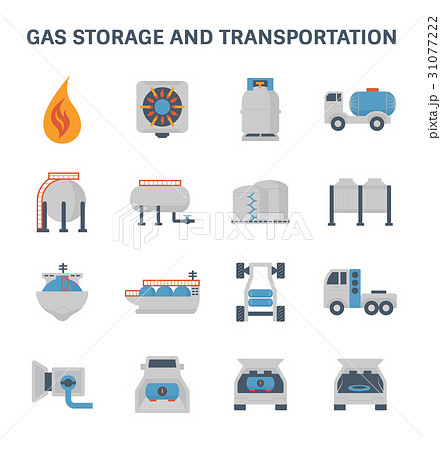 gas storage icon 31077222