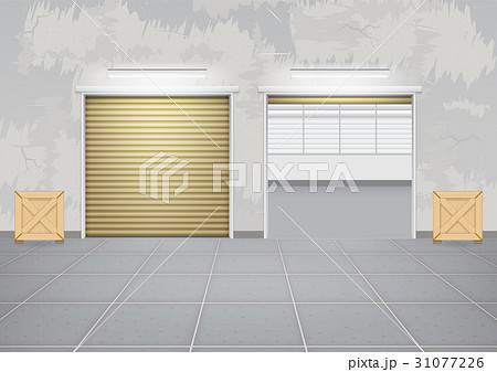 Shutter door vector Shutter door vector 31077226