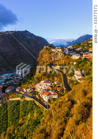 Town Ribeira Brava - Madeira Portugal Town Ribeira Brava - Madeira Portugal 31077571