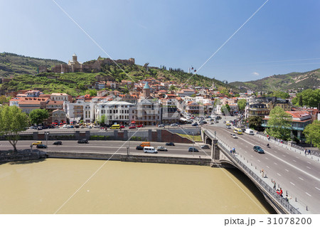 Panorama of Tbilisi, capital of Georgia country. 31078200