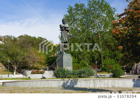 Monument to Nikolai Baratashvili. Tbilisi, Georgia 31078204