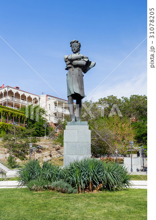 Monument to Nikolai Baratashvili. Tbilisi, Georgia 31078205