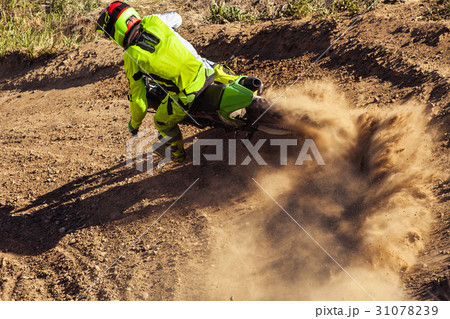 Professional dirt bike rider 31078239